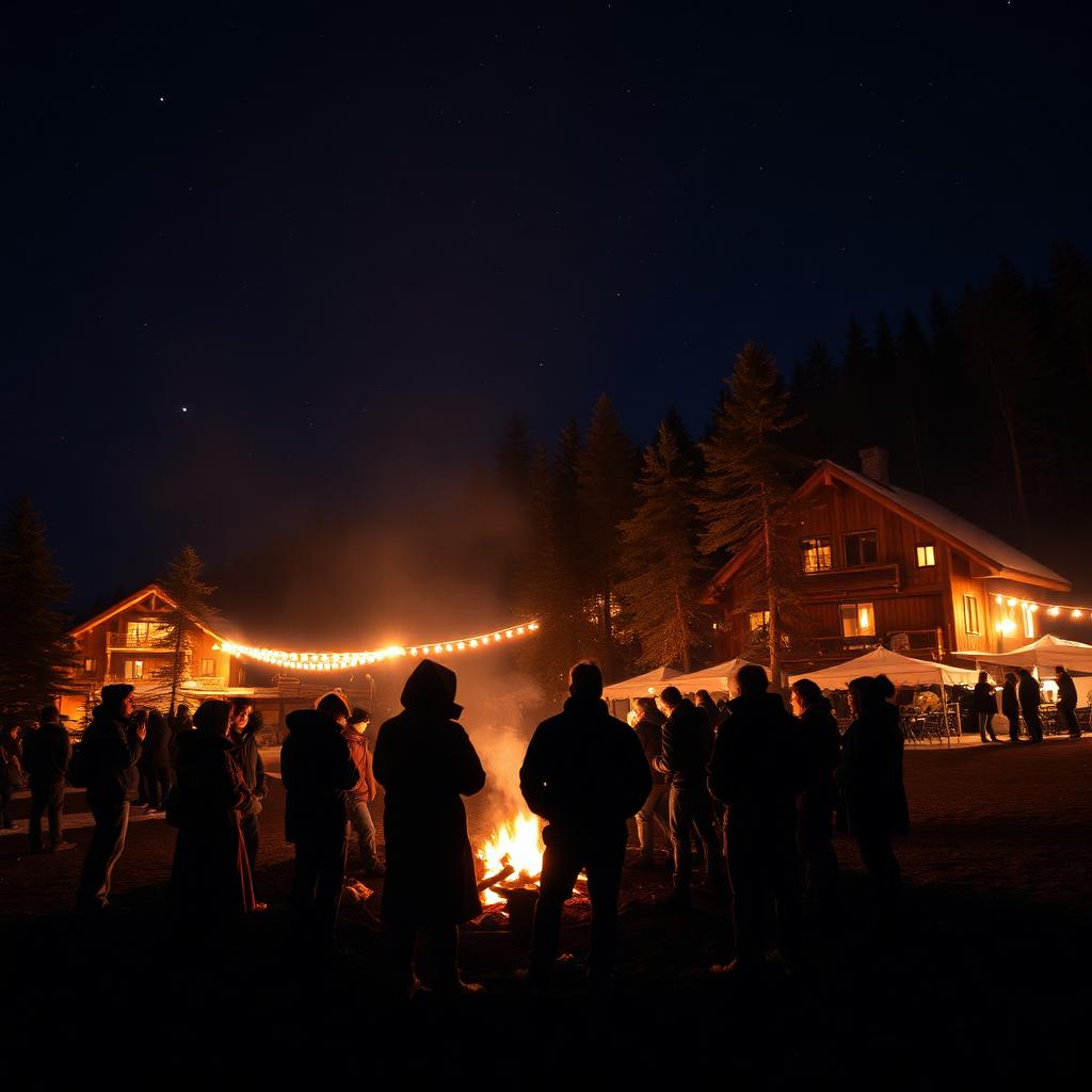Bonfire nights under the stars